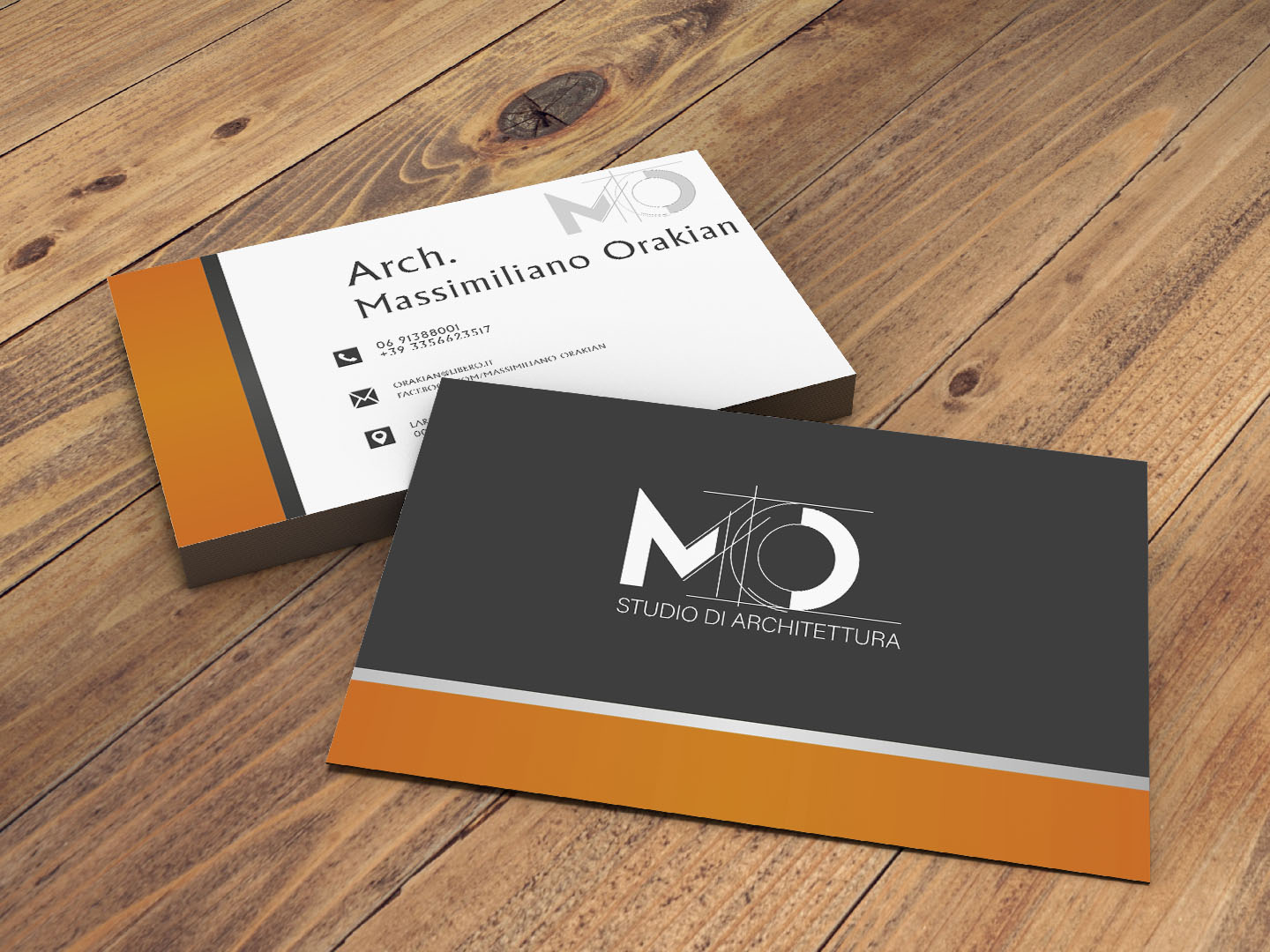 Arch. Massimiliano Orakian - Business Card
